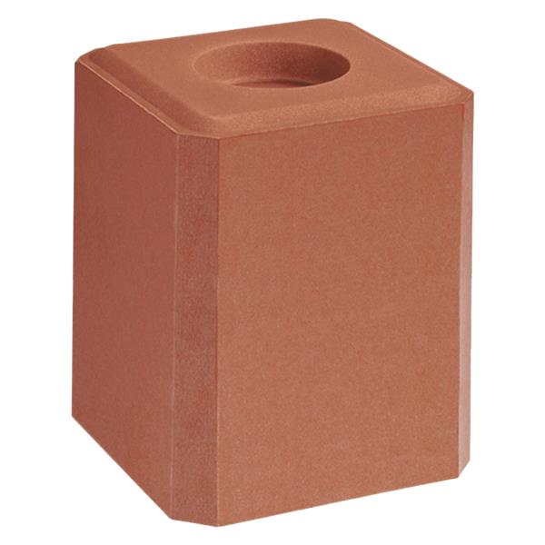 Red salt block for moose mineral lick Sel Warwick