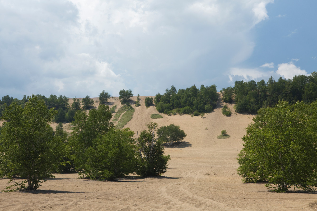 Les dunes, un attrait que nous tenions absolument à visiter avant de quitter Tadoussac.
